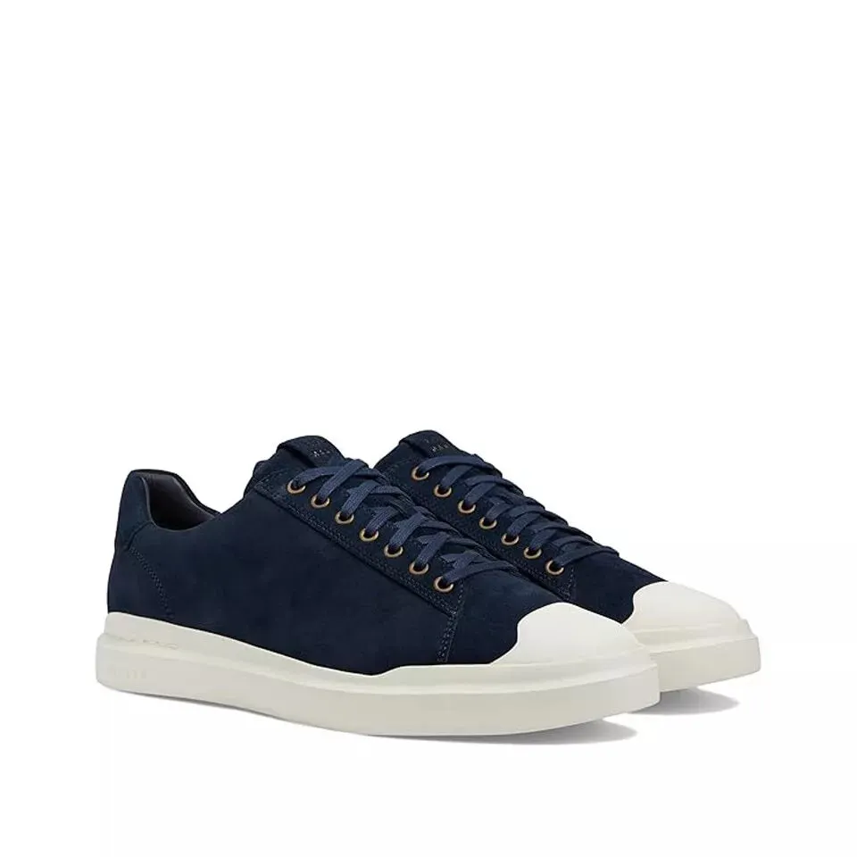 Cole Haan Men's GrandPro Rally Cap Toe Sneaker Navy Ink/Ivory C38329