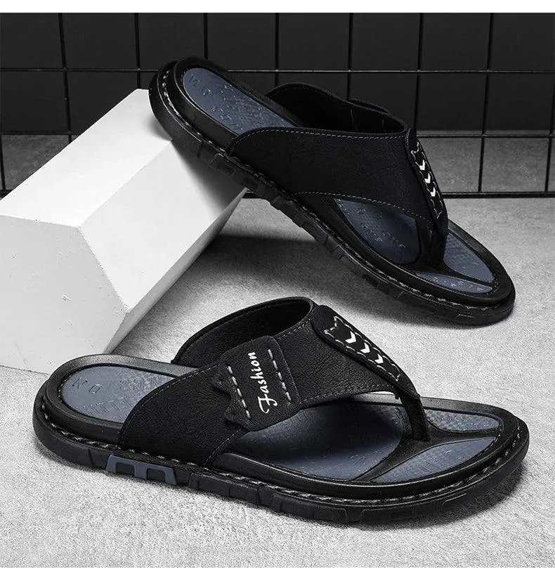 Comfortable Casual Non-slip Beach Flip Flops Plus Size Men's Outdoor Sandals