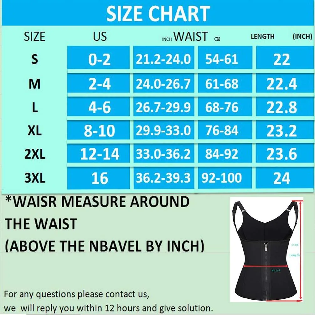 Corset Vest Waist Trainer Waist Trainer XXL