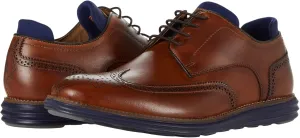Countryaire Wing Tip - Shoes for Men - Flexible Rubber Traction Outsole - Leather Upper