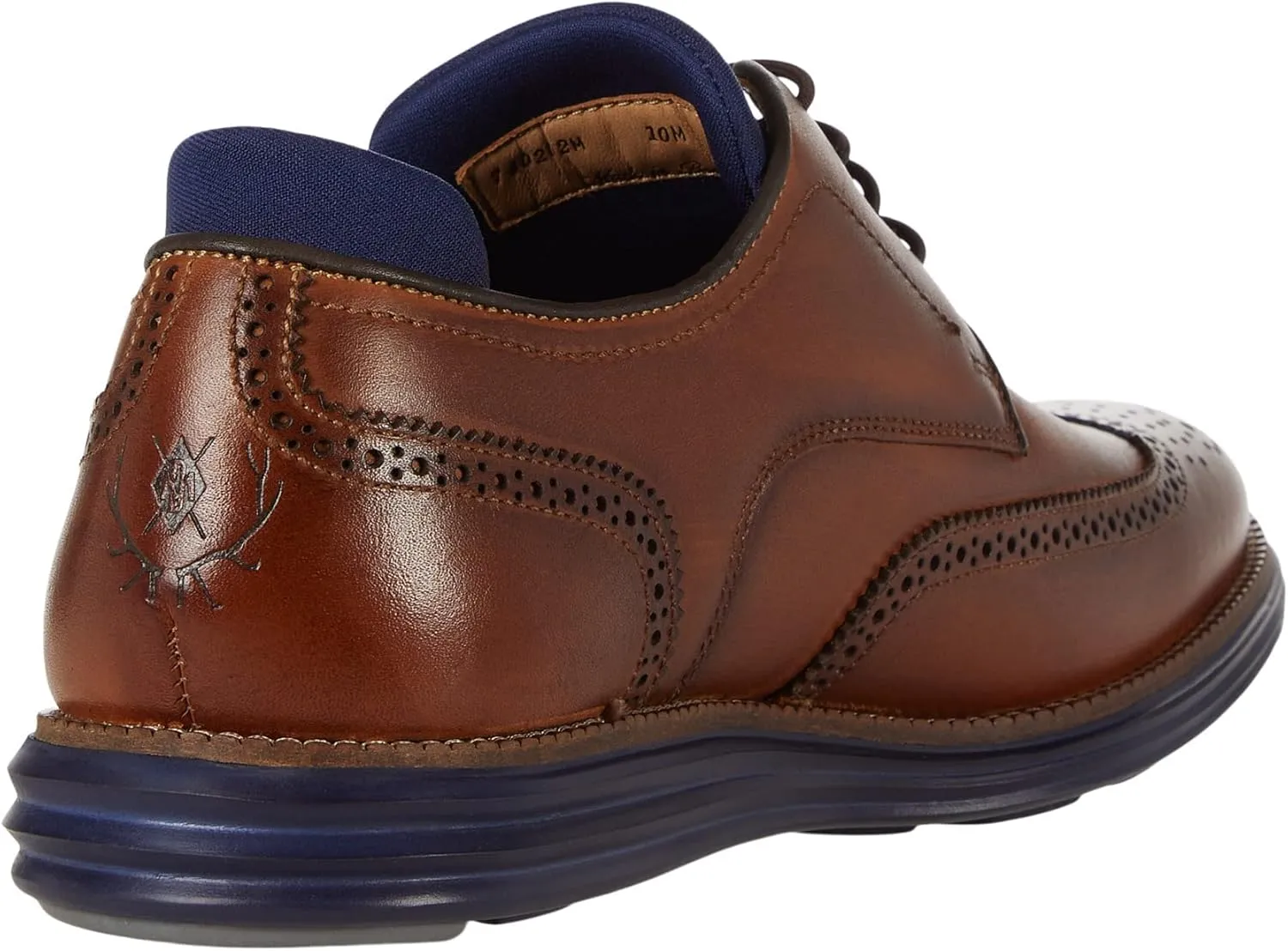 Countryaire Wing Tip - Shoes for Men - Flexible Rubber Traction Outsole - Leather Upper