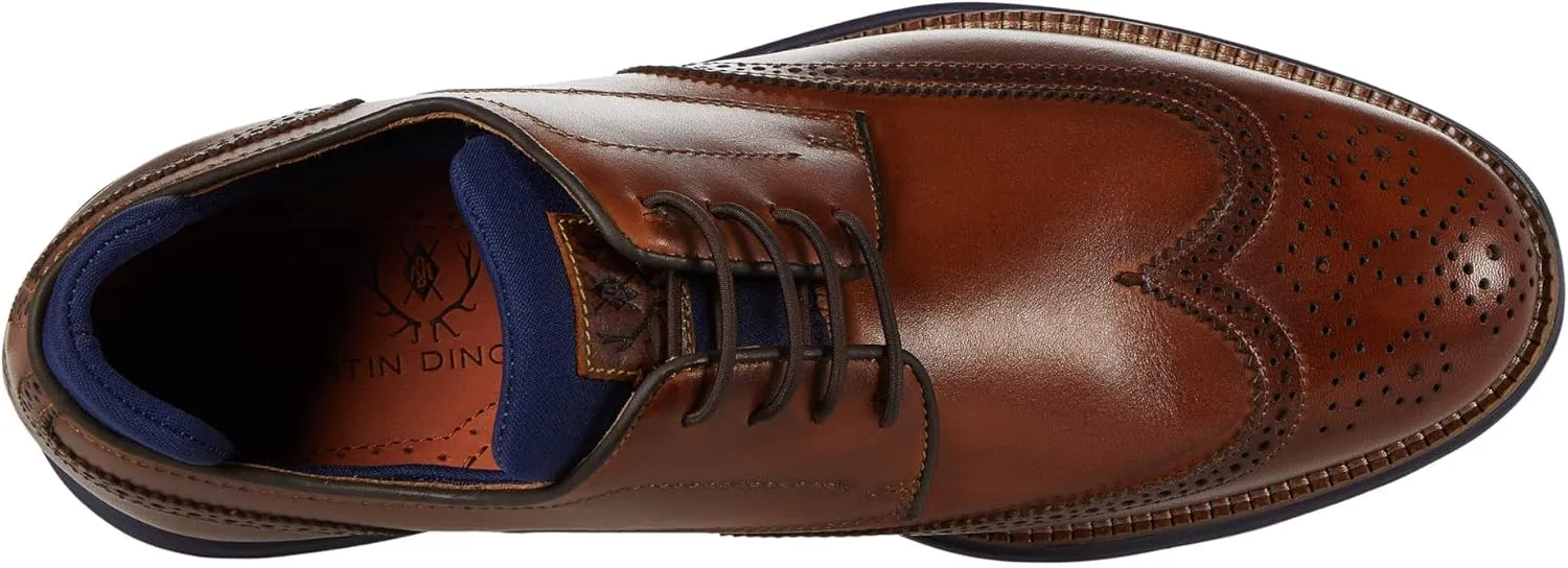 Countryaire Wing Tip - Shoes for Men - Flexible Rubber Traction Outsole - Leather Upper