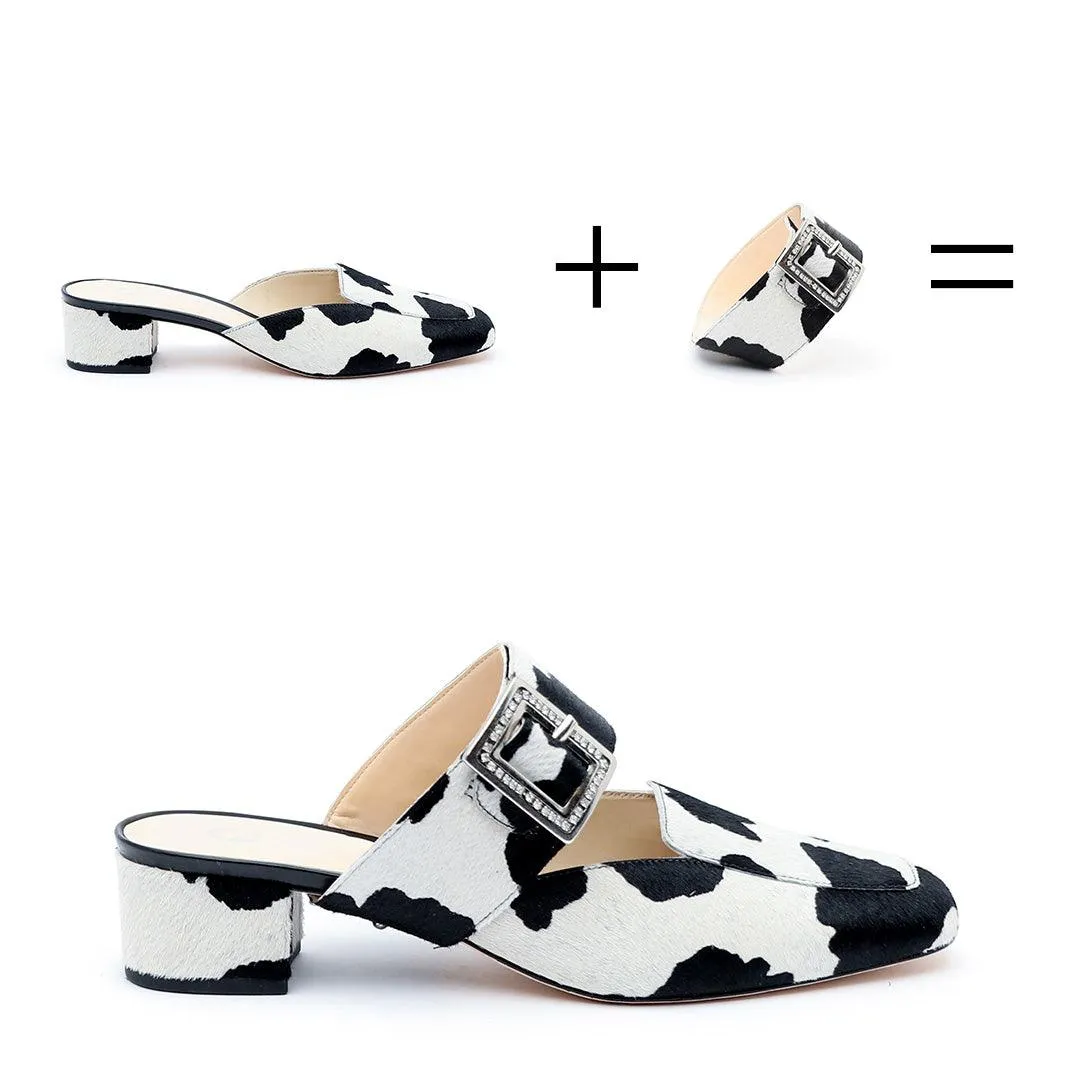 Cow Loafer   Grace Strap