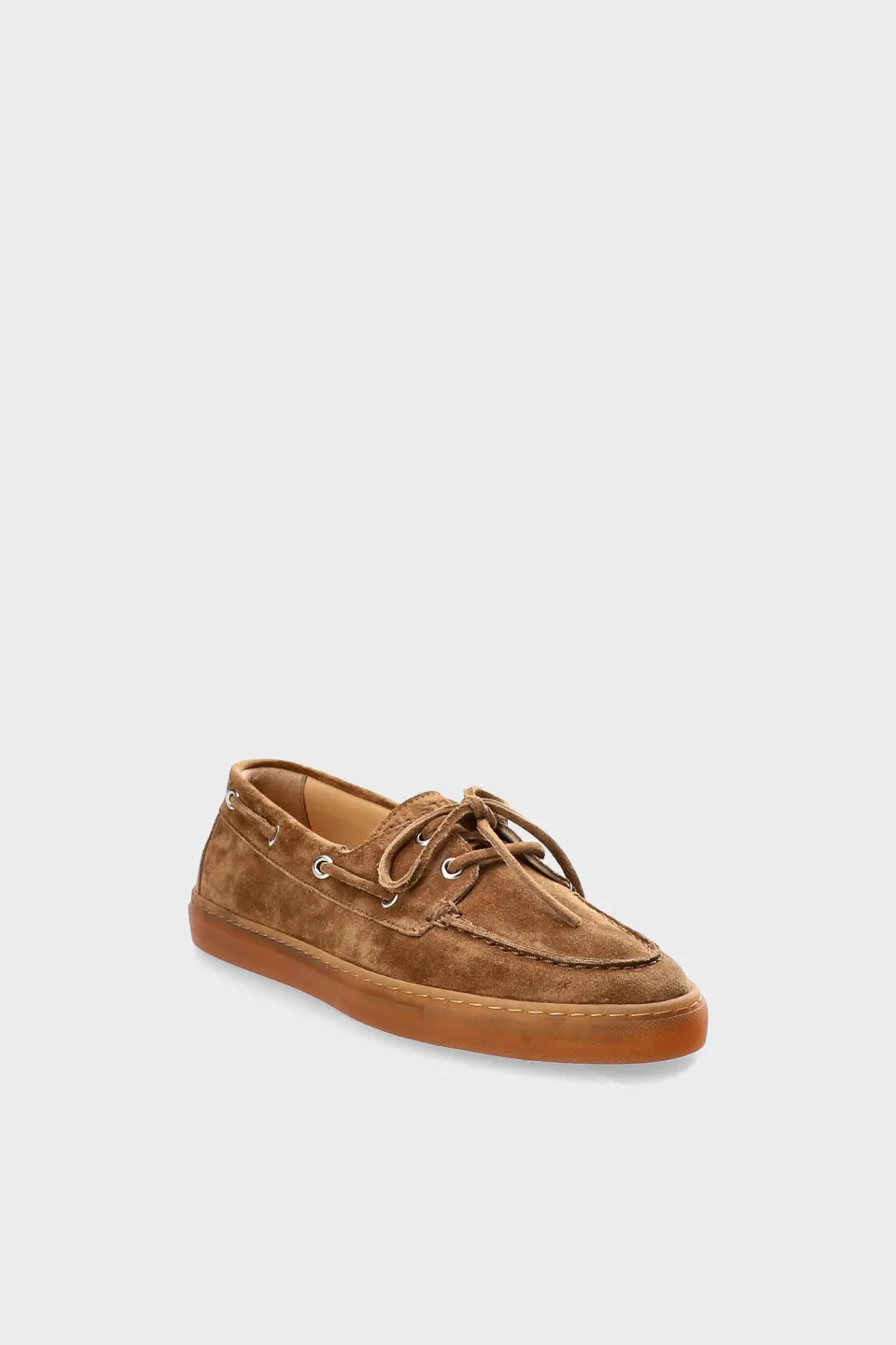 CPH160 SUEDE NEW BROWN - LOAFER SEGELSCHUHE AUS VELOURLEDER