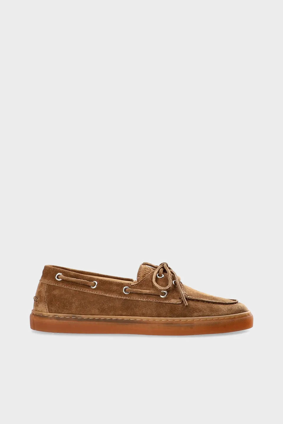 CPH160 SUEDE NEW BROWN - LOAFER SEGELSCHUHE AUS VELOURLEDER