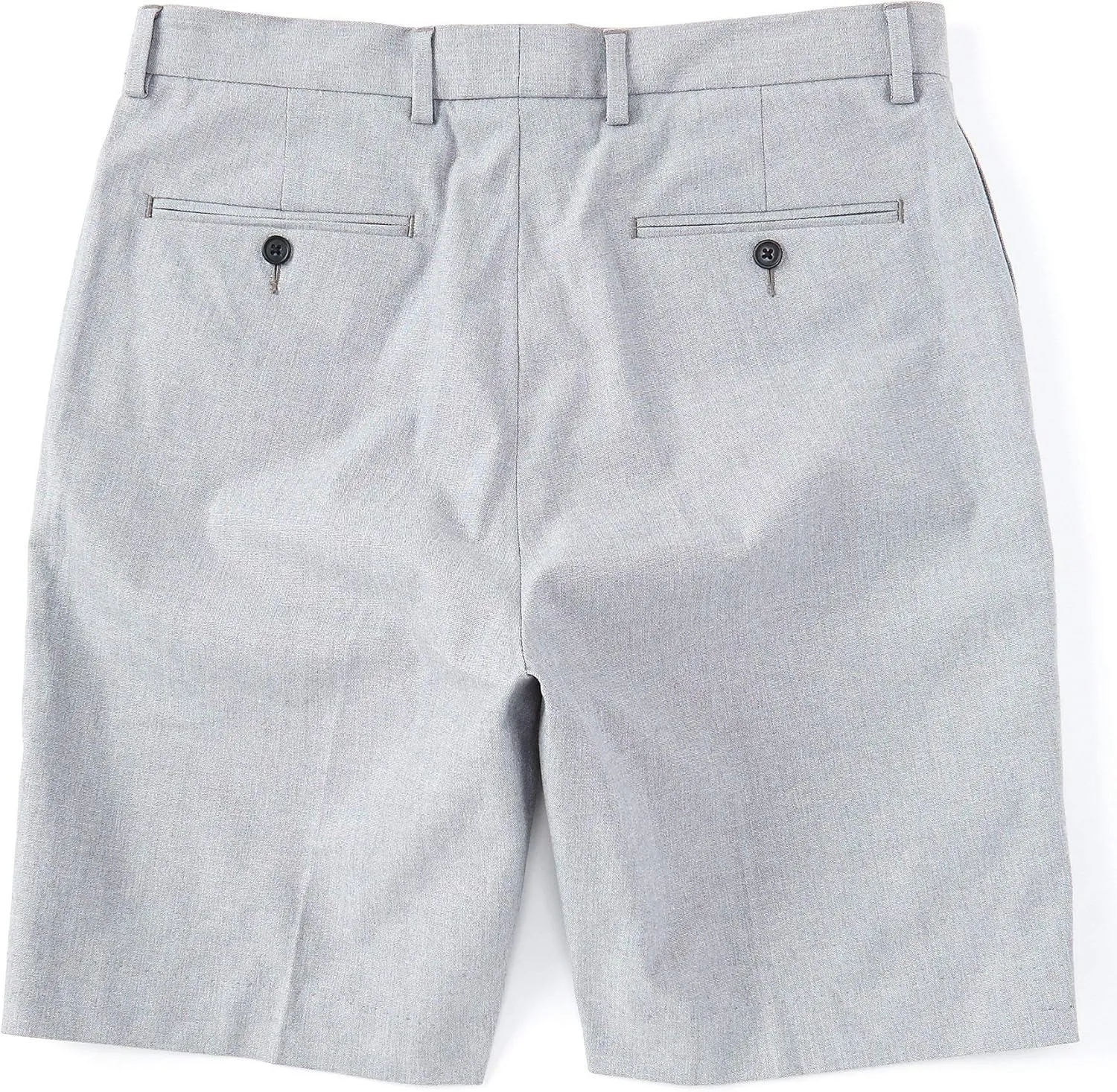 Cremieux Daniel Signature Classic-Fit Flat-Front Solid Oxford 9" Shorts S95HT301