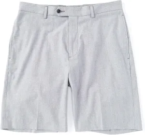 Cremieux Daniel Signature Classic-Fit Flat-Front Solid Oxford 9" Shorts S95HT301