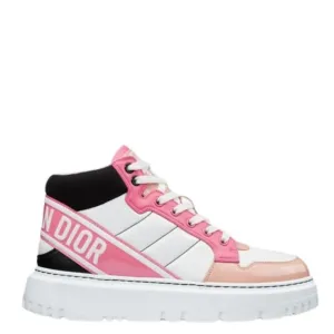 D-Player Leather Sneakers