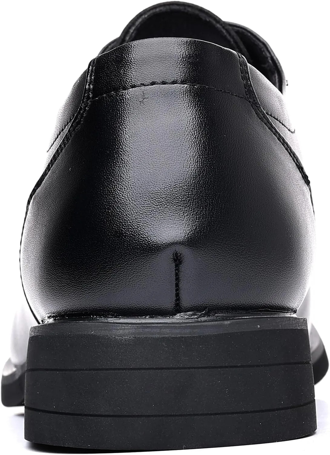 DADAWEN Men's Square Toe Business Dress Shoes Classic Lace Up Formal Oxford Shoes