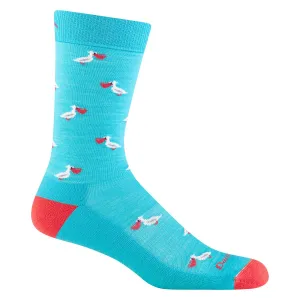 Darn Tough Vermont 6099 Men's Pelican Crew Lightweight