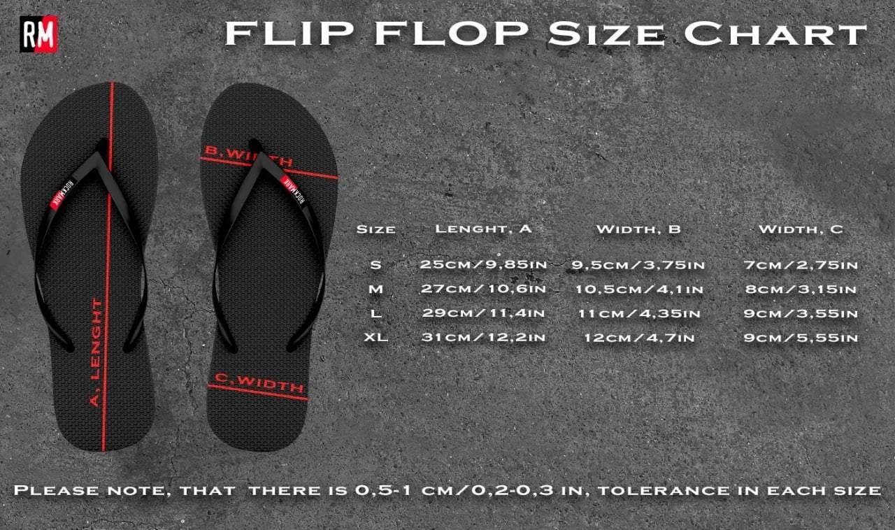 Destruction "Infernal Overkill" Logo Flip-Flops