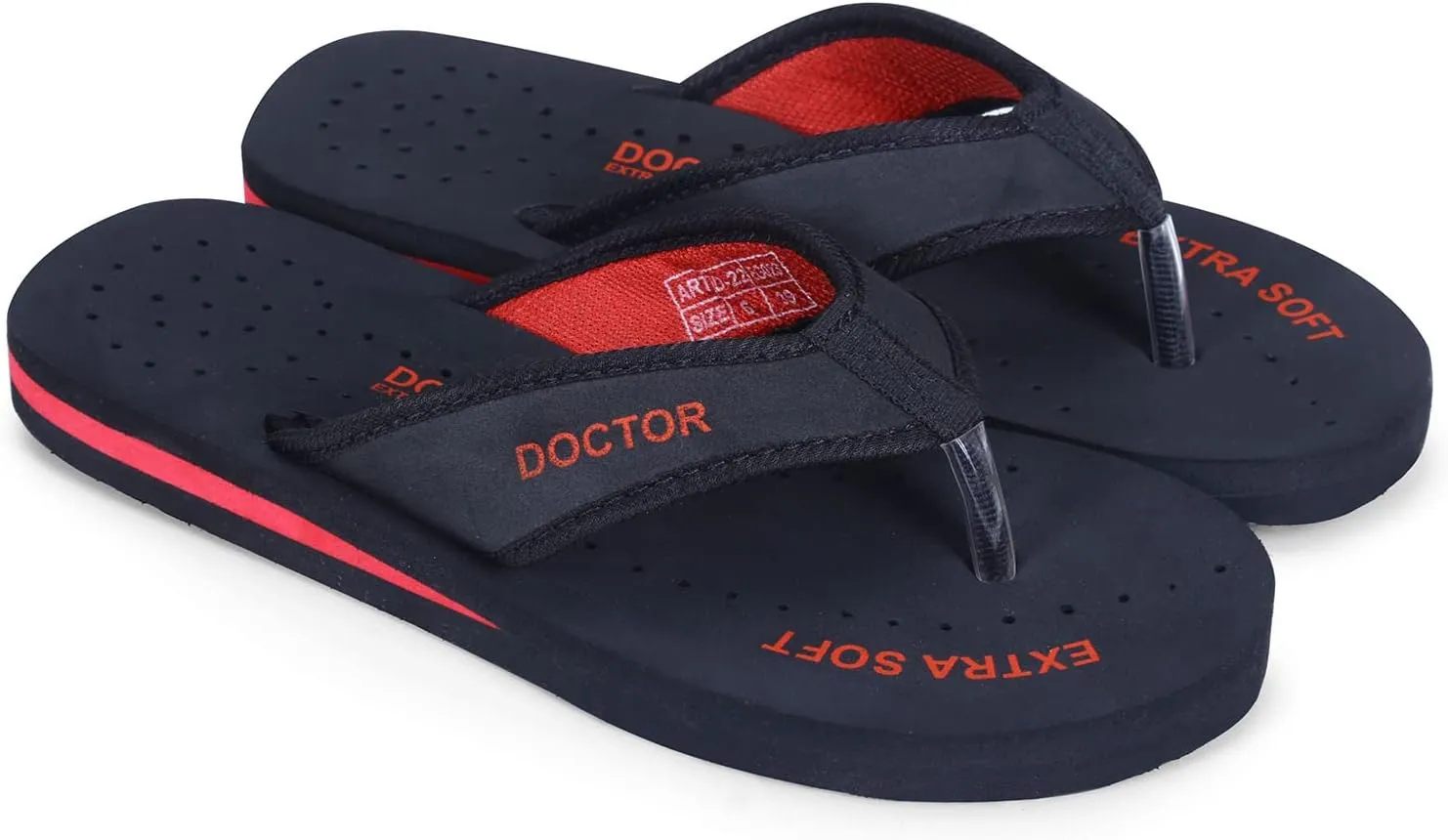 Doctor Slippers for Women Orthopedic Diabetic Pregnancy Non Slip Lightweight Comfortable Flat Casual Stylish Dr Chappals and House Flip flops For Ladies and Girl’s D-22