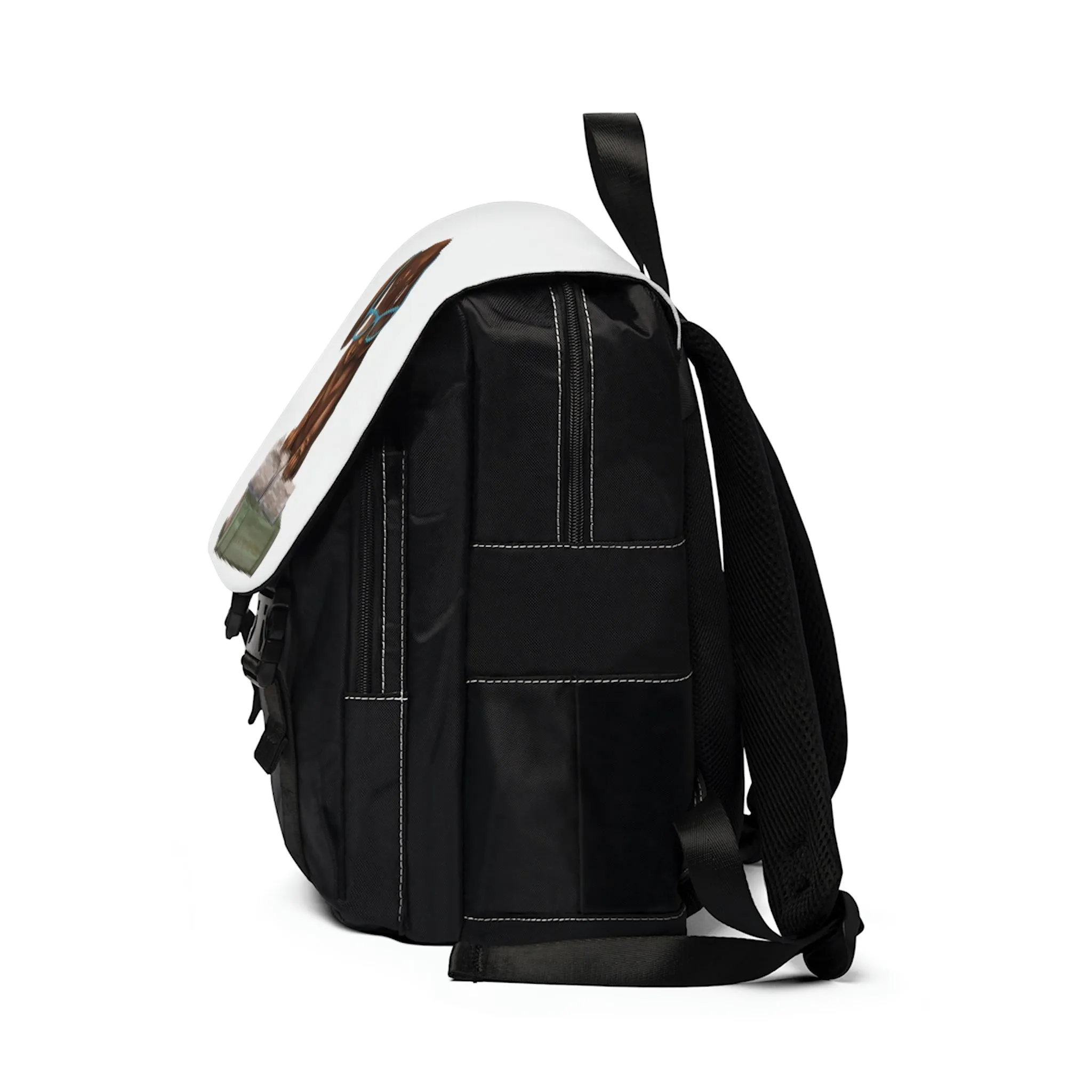 Dog Nerd - Unisex Casual Shoulder Backpack