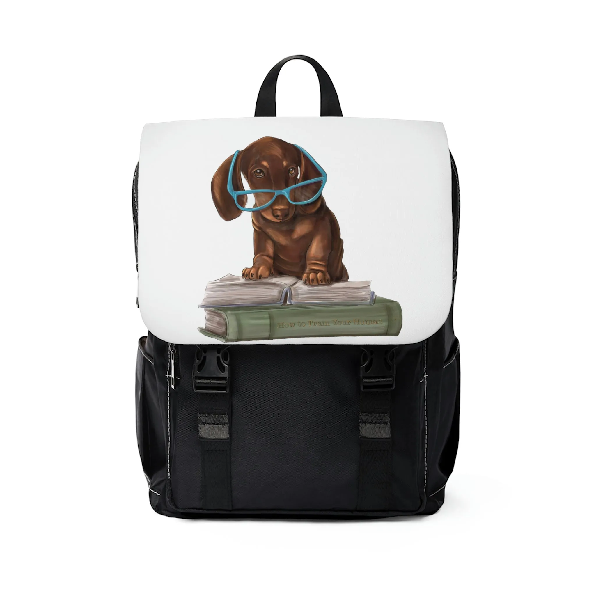 Dog Nerd - Unisex Casual Shoulder Backpack