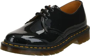 Dr. Martens Women's 1461 W Oxford,Black Patent,5 UK/7 M US