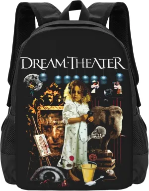 Dream Rock Theater Unisex Casual Backpack Travel Bag Classic Laptop Daypack Lightweight Backpack for Men & Women