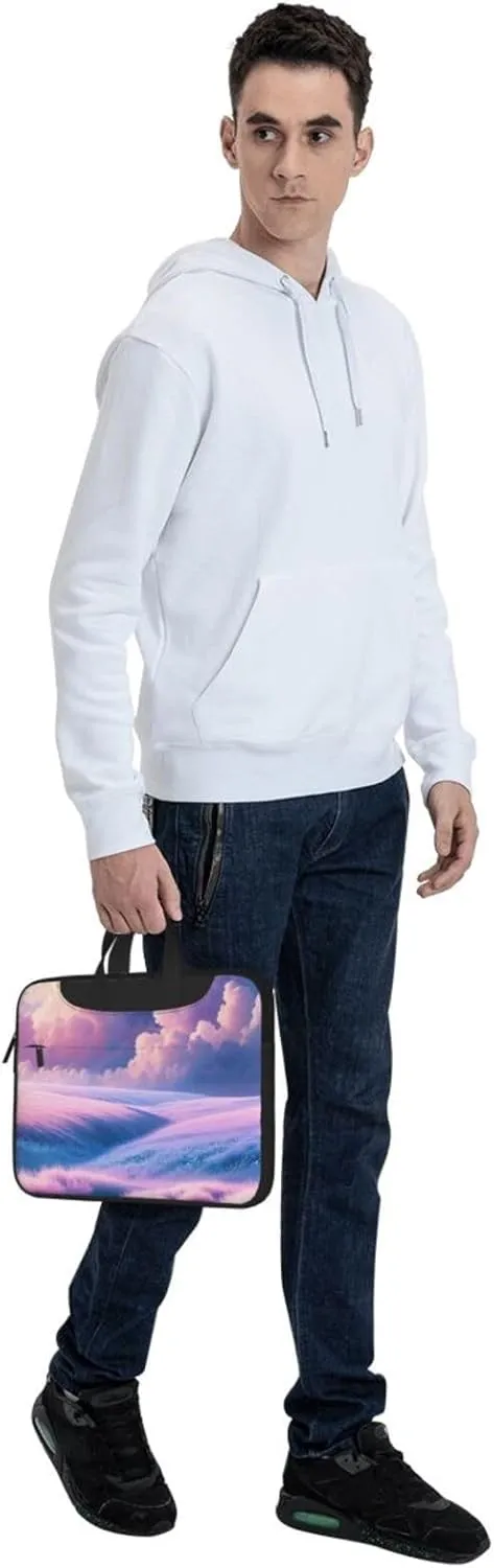 Dreamy Expanse Print Laptop Bag, 13-15.6 inch Work Tote Briefcase Messenger Bag Gifts for Men Women