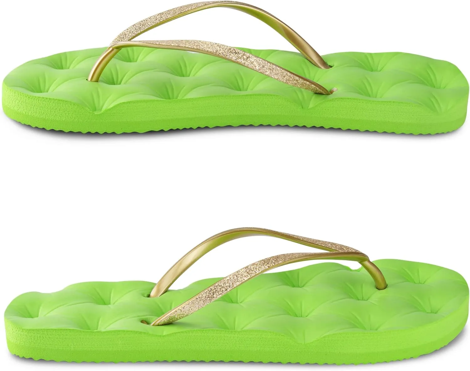 DUDHUH Slippers For Women Soft Flip Flops Summer Slim Casual Women's Sandals