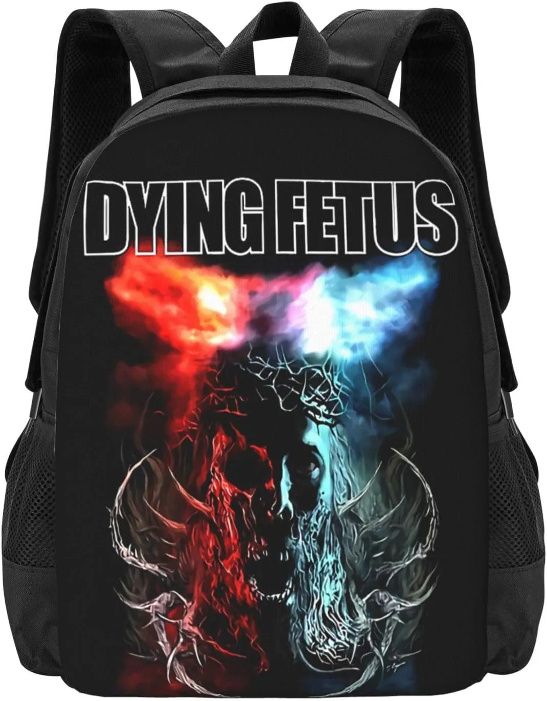 Dying Musics Fetus Band Backpack Large Capacity Backpacks Minimalist Leisure Travel Daypack 16.5 inch