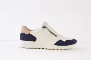 ECCO - 292453 60716 LACED SHOE - CREAM MULTI
