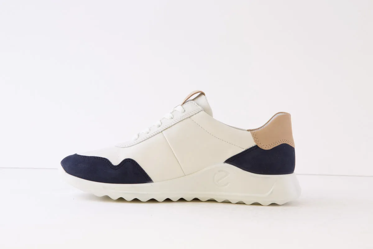 ECCO - 292453 60716 LACED SHOE - CREAM MULTI