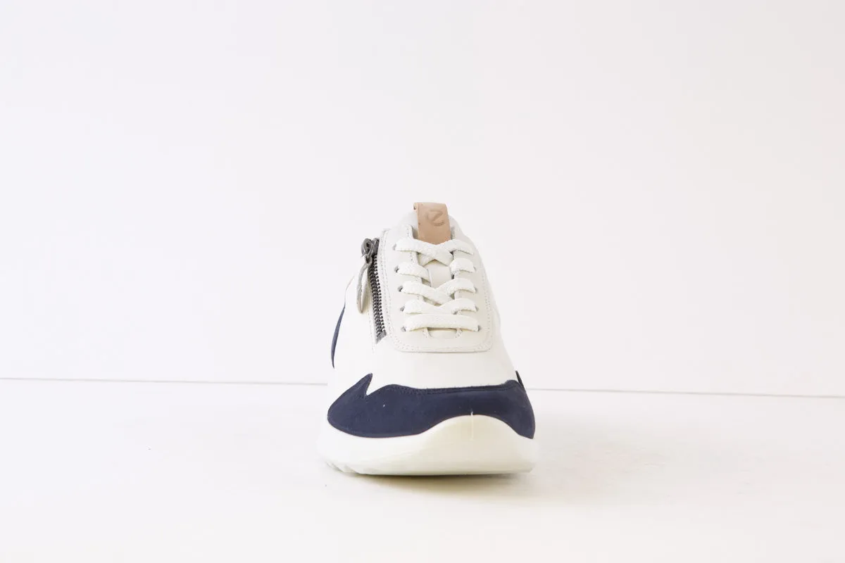 ECCO - 292453 60716 LACED SHOE - CREAM MULTI