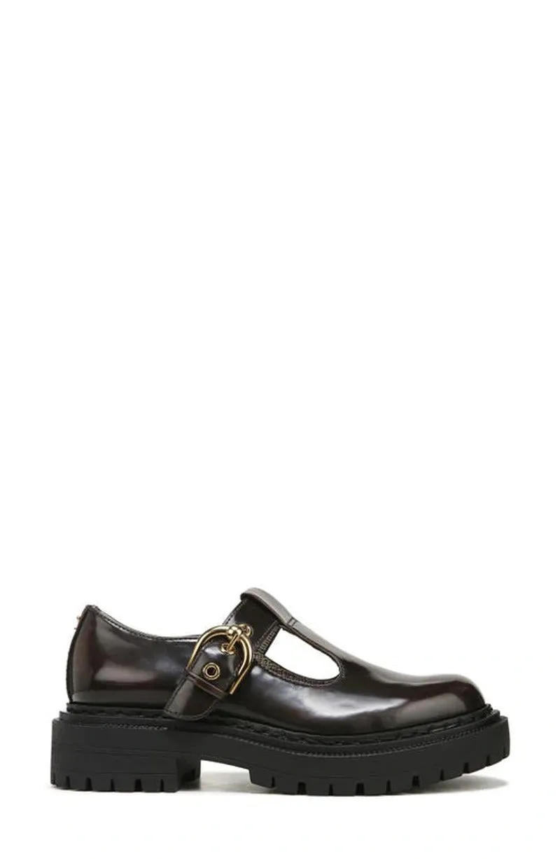 Emelia All-in-one solution Loafers by Chunky Heel On Toe Circus Exclusive offerings Round Slip Sam Edelman Chestnut