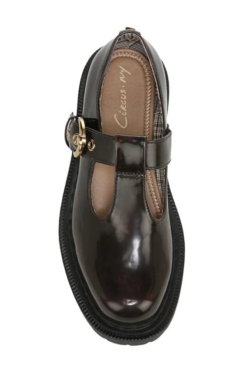 Emelia All-in-one solution Loafers by Chunky Heel On Toe Circus Exclusive offerings Round Slip Sam Edelman Chestnut