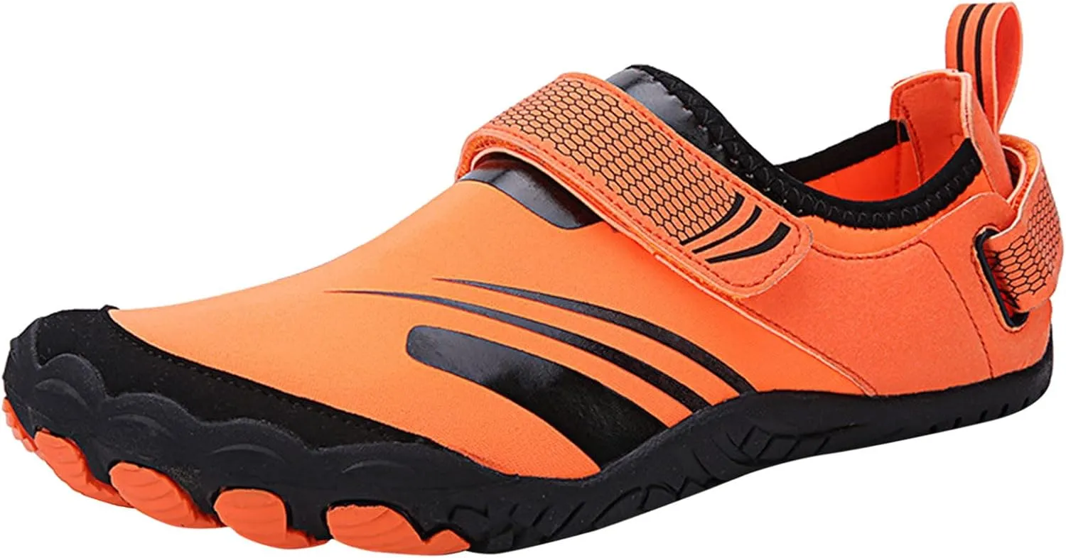 Extra Wide Water Shoes for Men Breathable Non Slip Athletic Mens Hiking Water Shoes Quick Dry Shoes for Men Stylish Water Shoes for Pool Beach Surf Walk Water Yoga