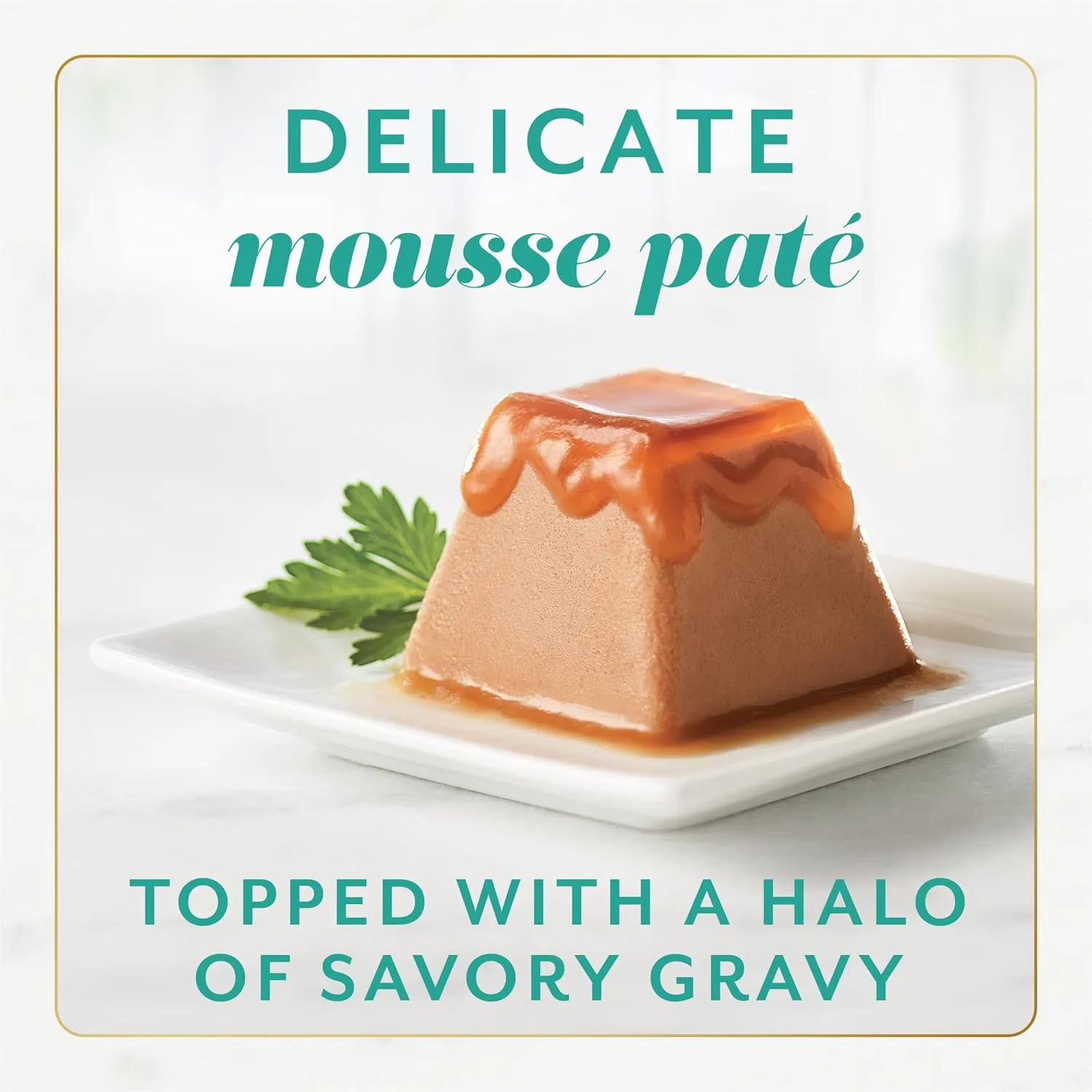 Fancy Feast Gems Pate Cat Food Mousse With Tuna and a Halo of Savory Gravy Cat Food - (Pack of 8) 4 oz. Boxes