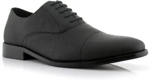 Ferro Aldo Men’s Classic Vegan Leather Lace-Up Oxford Formal Dress Shoes