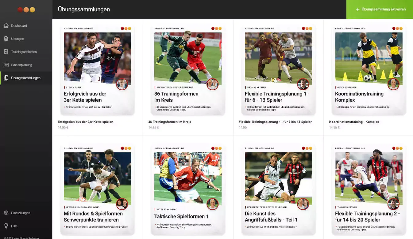 Flexible Trainingsplanung 6 - Zonenspiele für 13 bis 20 Spieler
