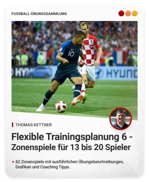 Flexible Trainingsplanung 6 - Zonenspiele für 13 bis 20 Spieler