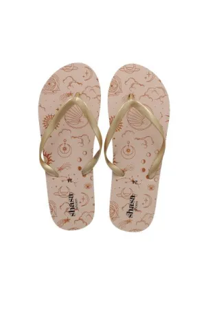 Flip flop lunas nubes