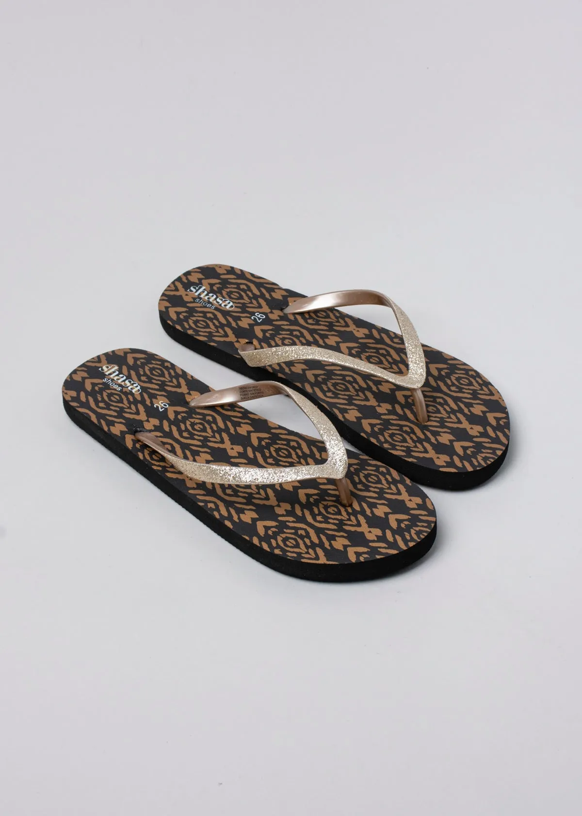 Flip flop rombos tribal