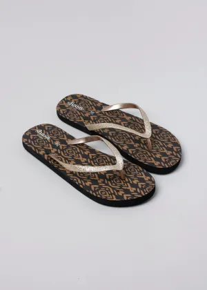 Flip flop rombos tribal