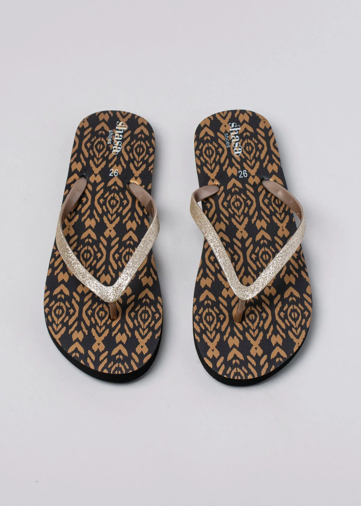 Flip flop rombos tribal