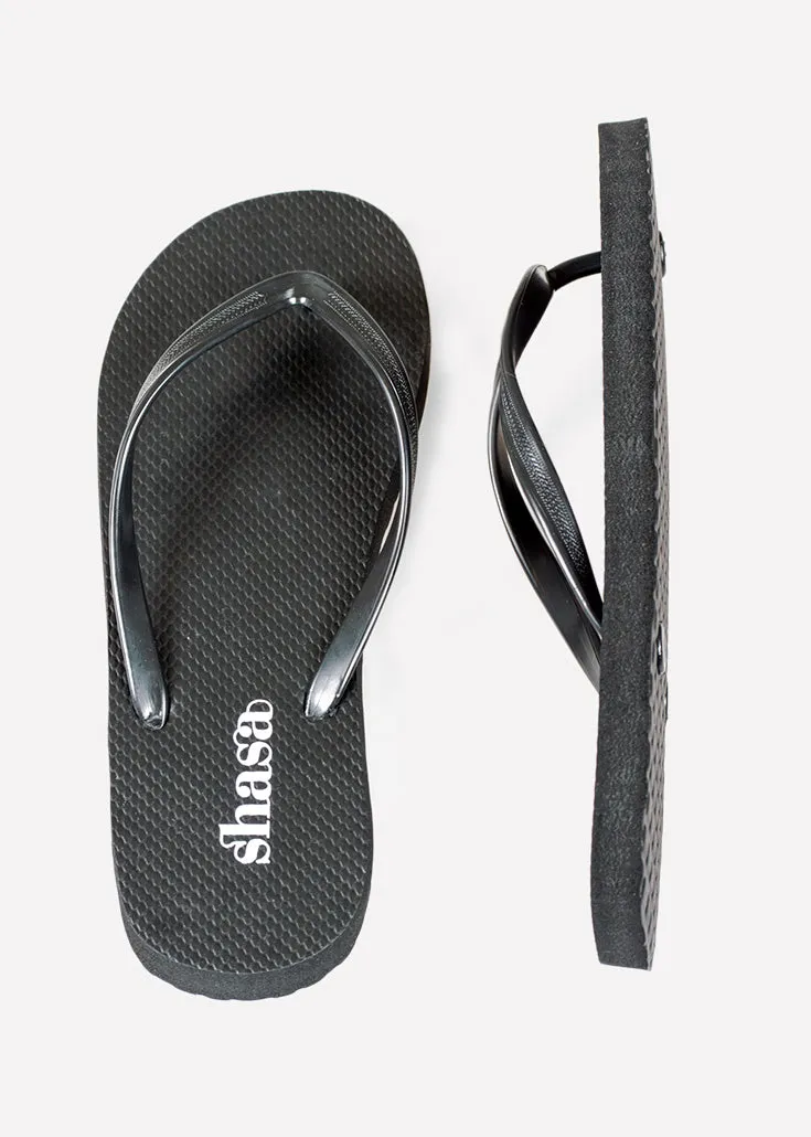 Flip flop textura correas