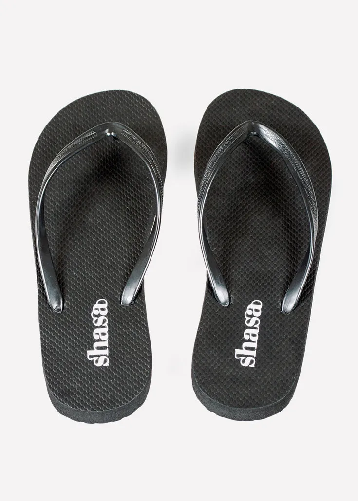 Flip flop textura correas