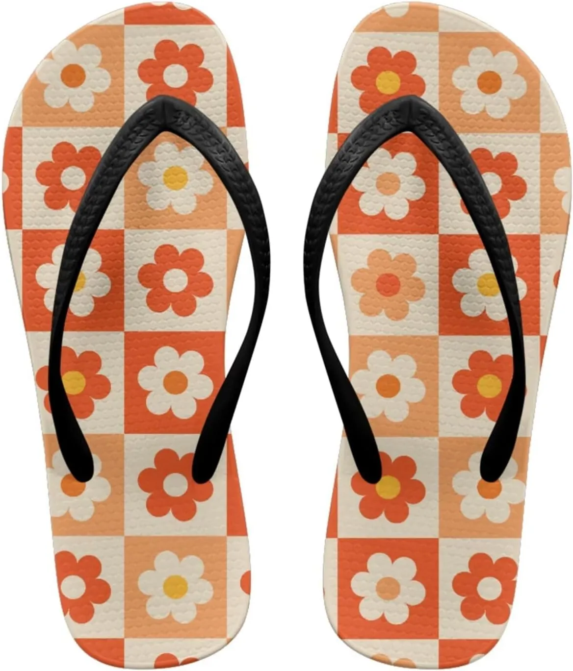 Flip Flops for Women EVA Sole Yoga Mat Comfortable Summer Beach Walking Thong Cushion Sandals Slip On Outdoor Indoor