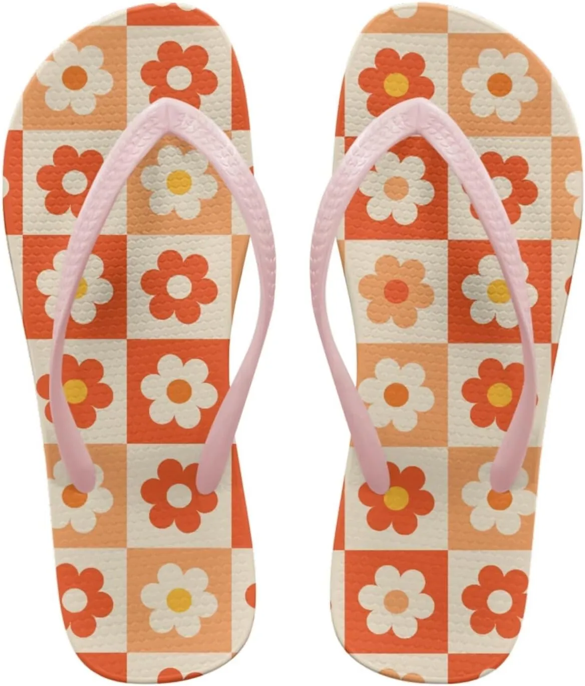 Flip Flops for Women EVA Sole Yoga Mat Comfortable Summer Beach Walking Thong Cushion Sandals Slip On Outdoor Indoor