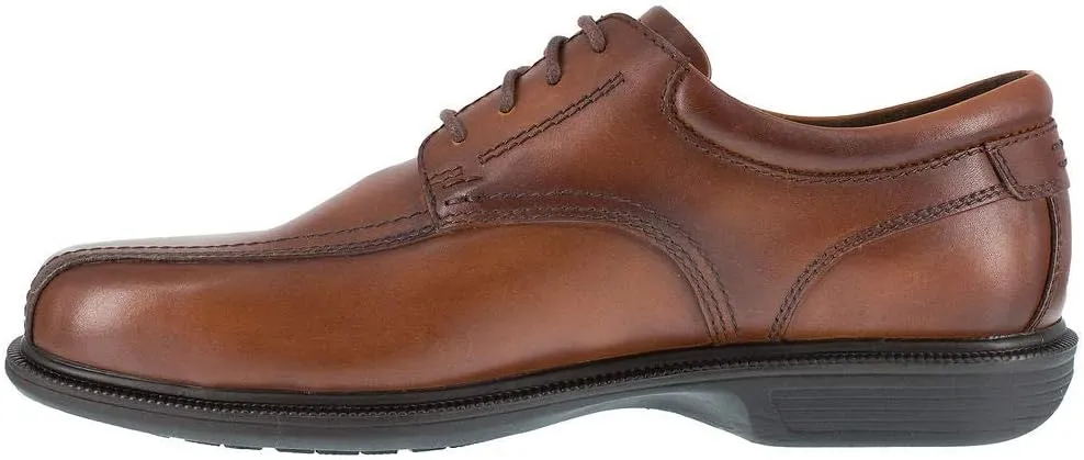 Florsheim Mens Coronis Slip Resistant Steel Toe Work/Duty - Black