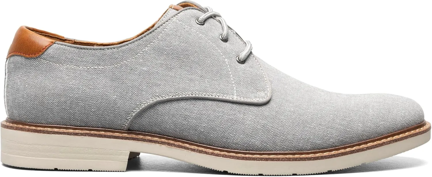 Florsheim Men's Herington Canvas Plain Toe Oxford