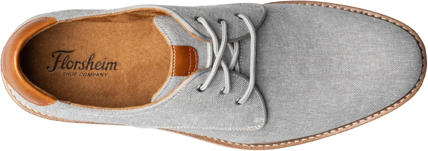 Florsheim Men's Herington Canvas Plain Toe Oxford