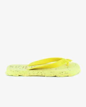 Flos Recycled Rubber Flip Flops | Celery