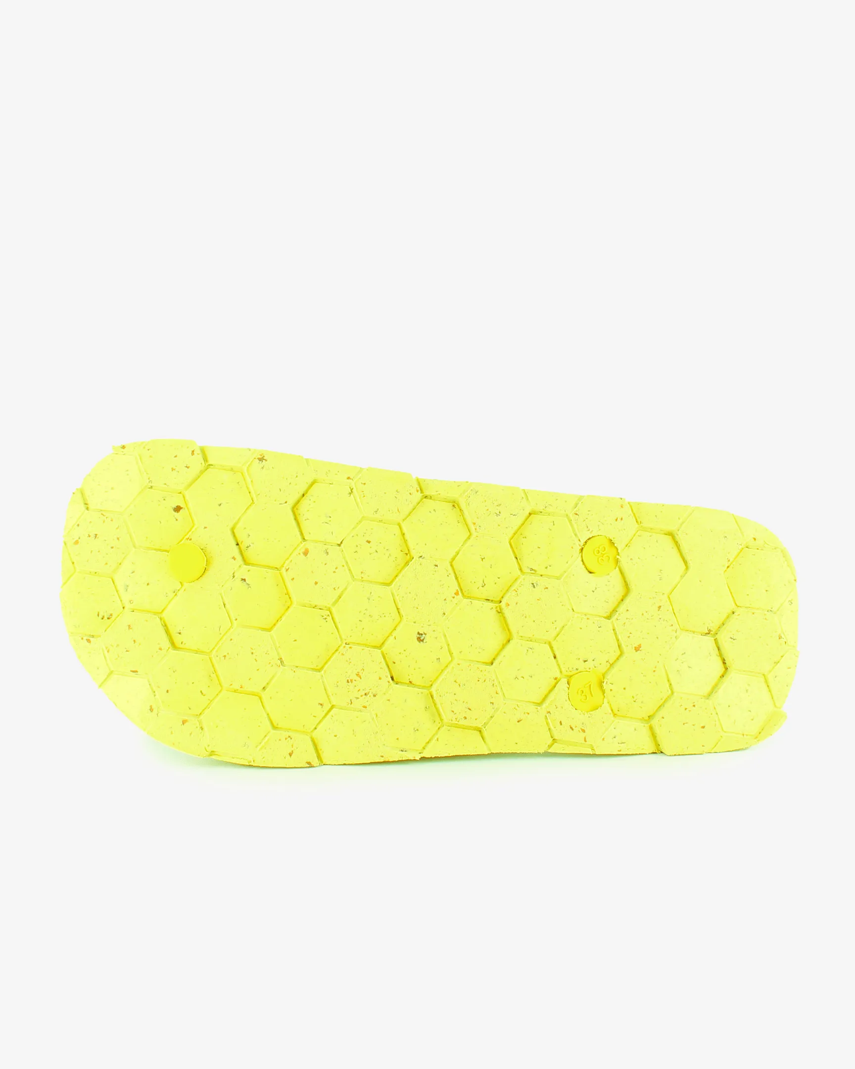 Flos Recycled Rubber Flip Flops | Celery