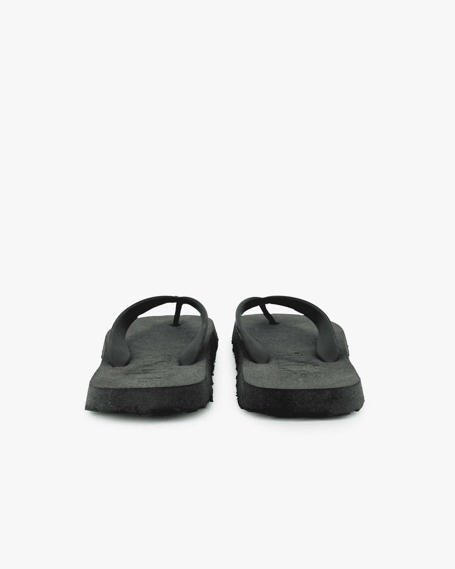 Flos Rubber Flip Flops | Black