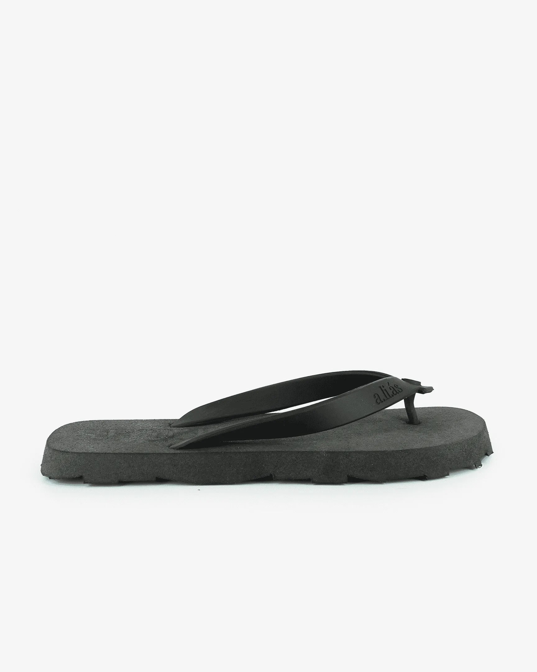 Flos Rubber Flip Flops | Black