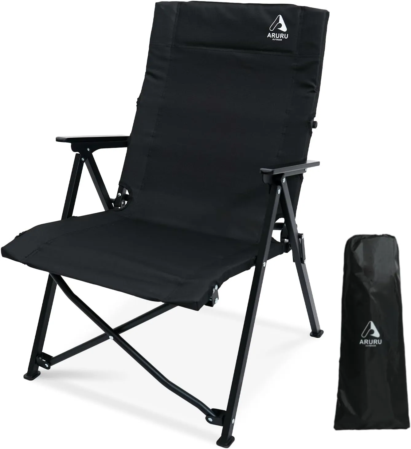 Folding Camping Chair, Portable Outdoor Lawn Chairs for Adults Heavy Duty for Beach, Fishing,Picnic,Concert Sports, Collapsible Camp Chairs