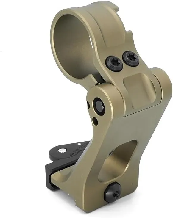 FTC Magnifier Mount，Tactical 2.91" Optical Centerline Hieght，Compatible with 30mm Body Magnifiers Etc，Quick Release，CNC Aluminium